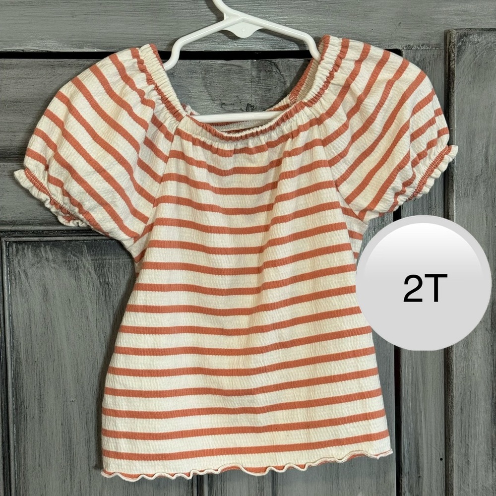 Striped Girls Top